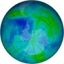 Antarctic Ozone 2007-04-17